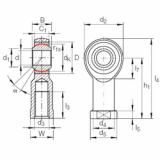 Bearing GIPR 16 PW INA